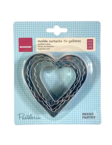 MOLDE CORTANTE GALLETAS CORAZON