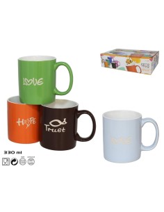 TAZA 330ML MUG GRES SOL