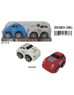 BURBUJA 2 COCHES GROTESCOS FRICCION (24)(96)