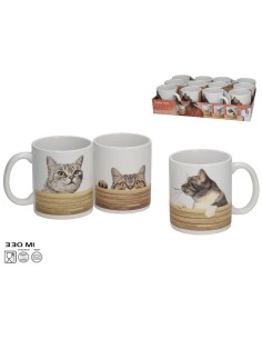 JARRA MUG GRES MILO 330ML 3 SURTIDOS