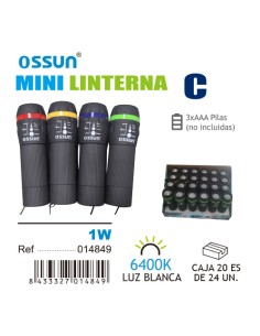 LINTERNA LED ABS 3