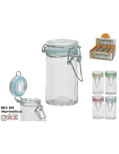 TARRO HERMETICO OLVERA 80ML 4 SURT