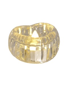 DECORACION LUMINOSA LED PLASTICO 6X5X3 CORAZON